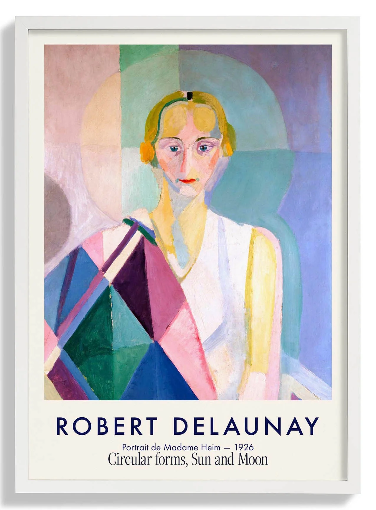Portrait de Madame Heim by Robert Delaunay