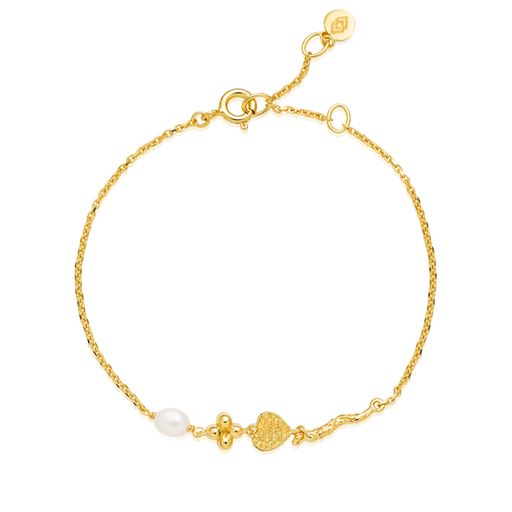 Izabel Camille Romance Armbånd, Gold, 16-19 cm