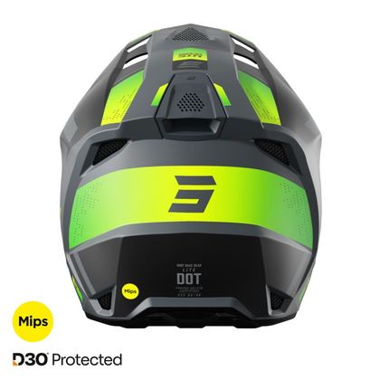 Casque cross Shot LITE - ULTRA 2025 - Jaune
