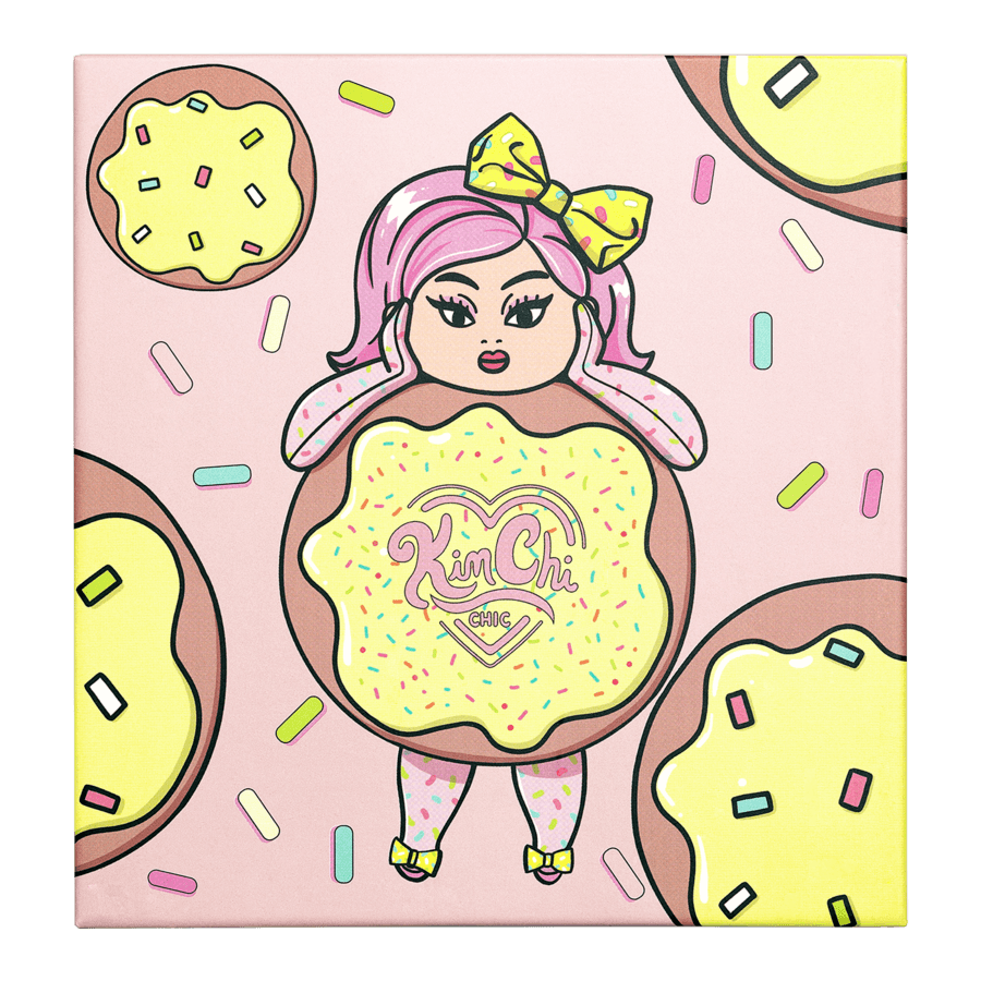 KimChi Chic Donut Collection Eyeshadow Palette Rainbow Sprinkles 12,8g