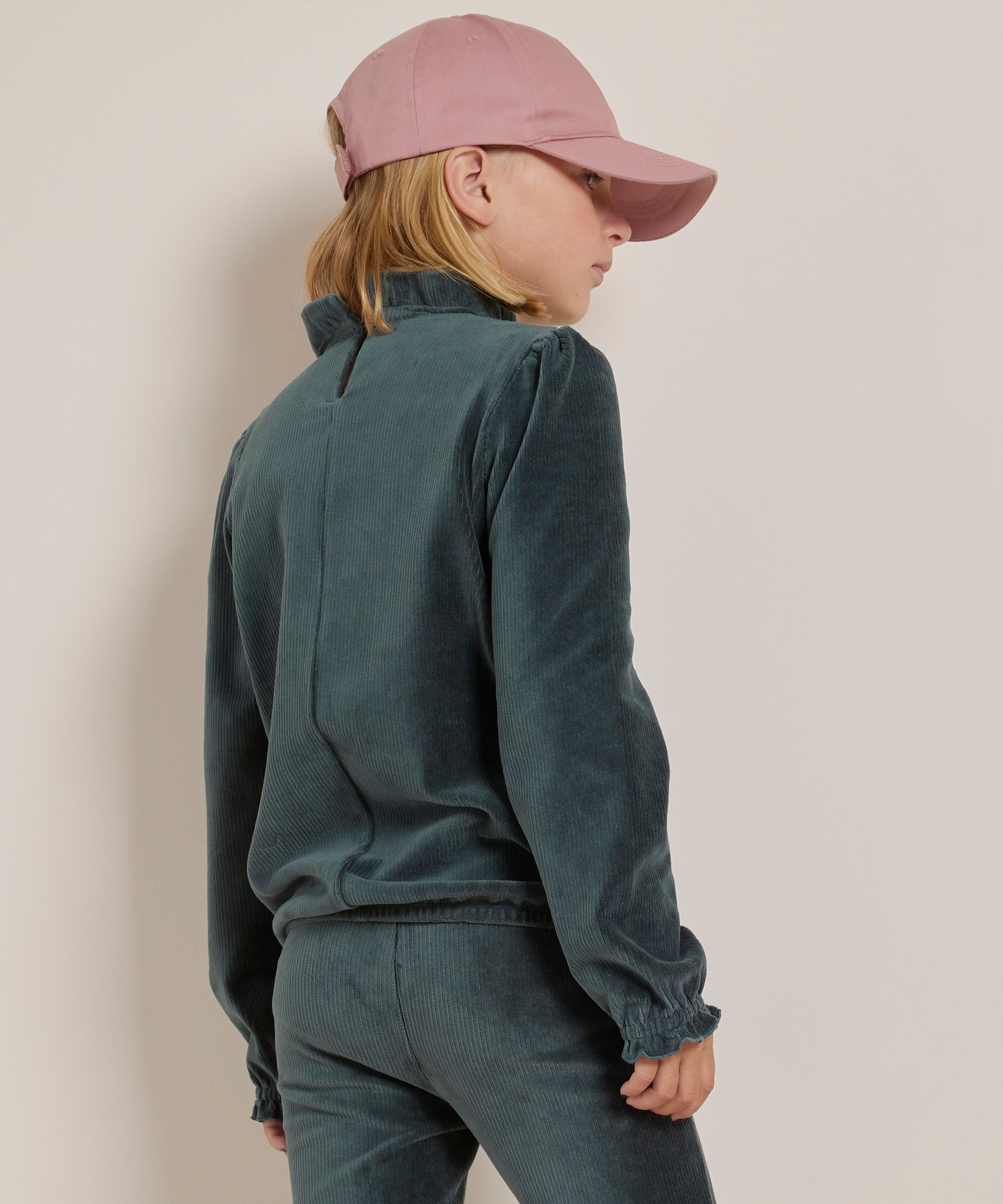 rib velvet top