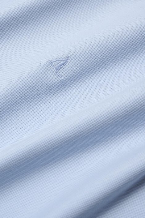 Campbell blauwe heren polo