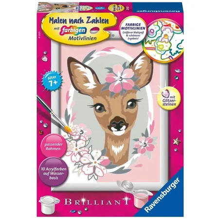 Ravensburger Malen nach Zahlen - Süßes Reh
