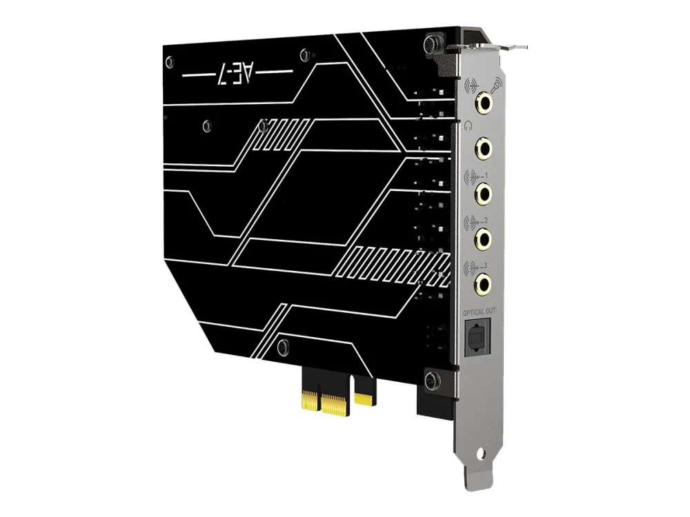 Creative Sound Blaster AE-7 - Lydkort - 32 bit - 384 kHz - 127 dB SNR - 5.1 - PCIe