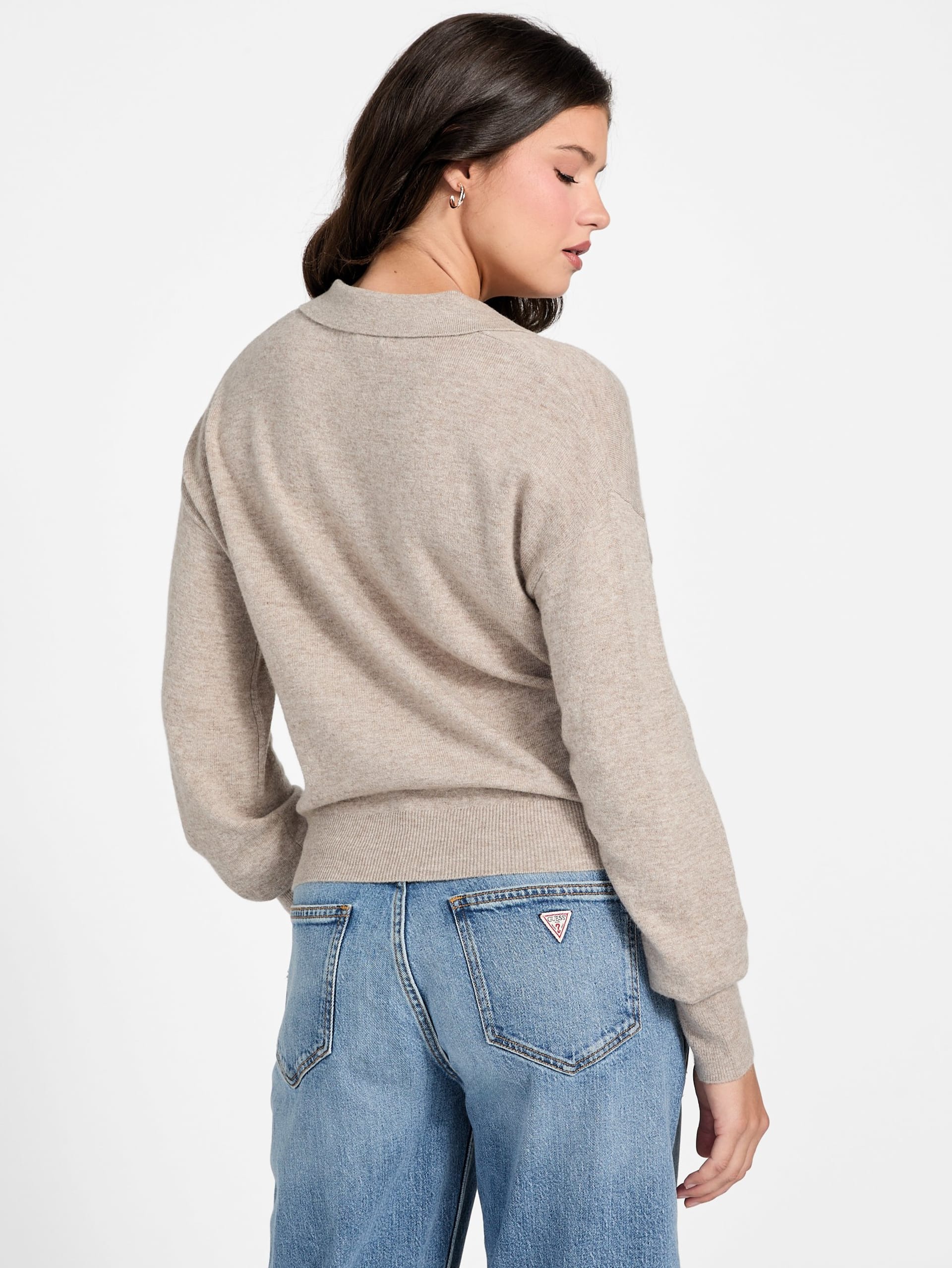 Suéter em mistura de cashmere