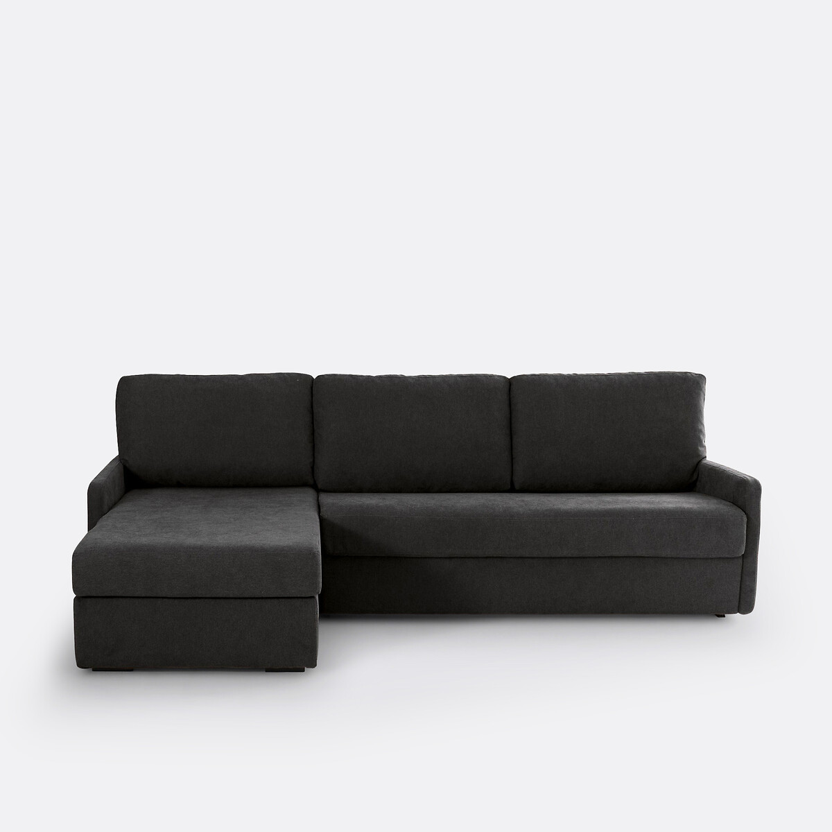 LA REDOUTE INTERIEURS<br>Sofá-cama de canto, tecido texturizado, Bultex Marta