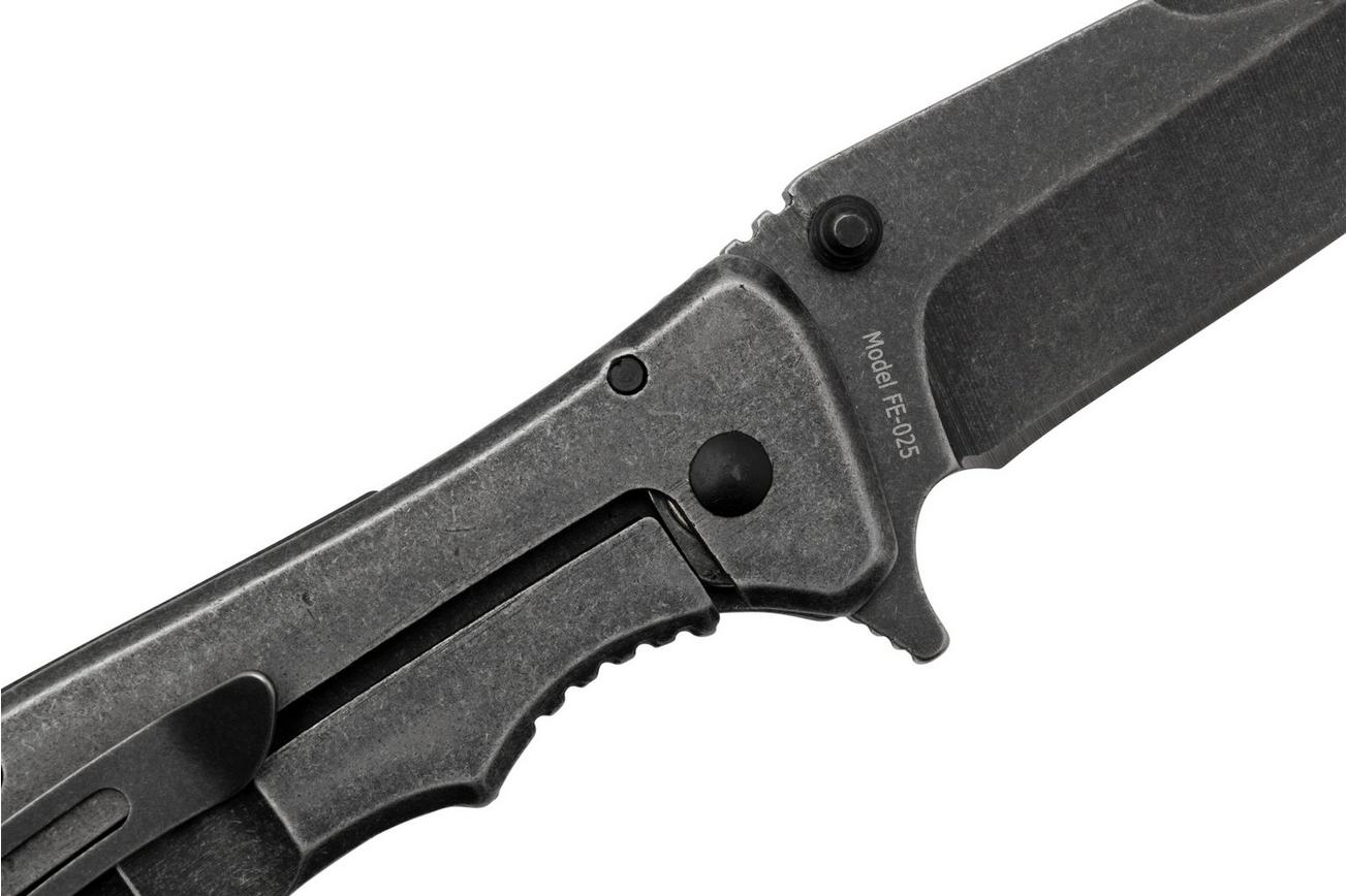 Fox Edge Mandatory Fun, Tan Micarta, FE-025 zakmes