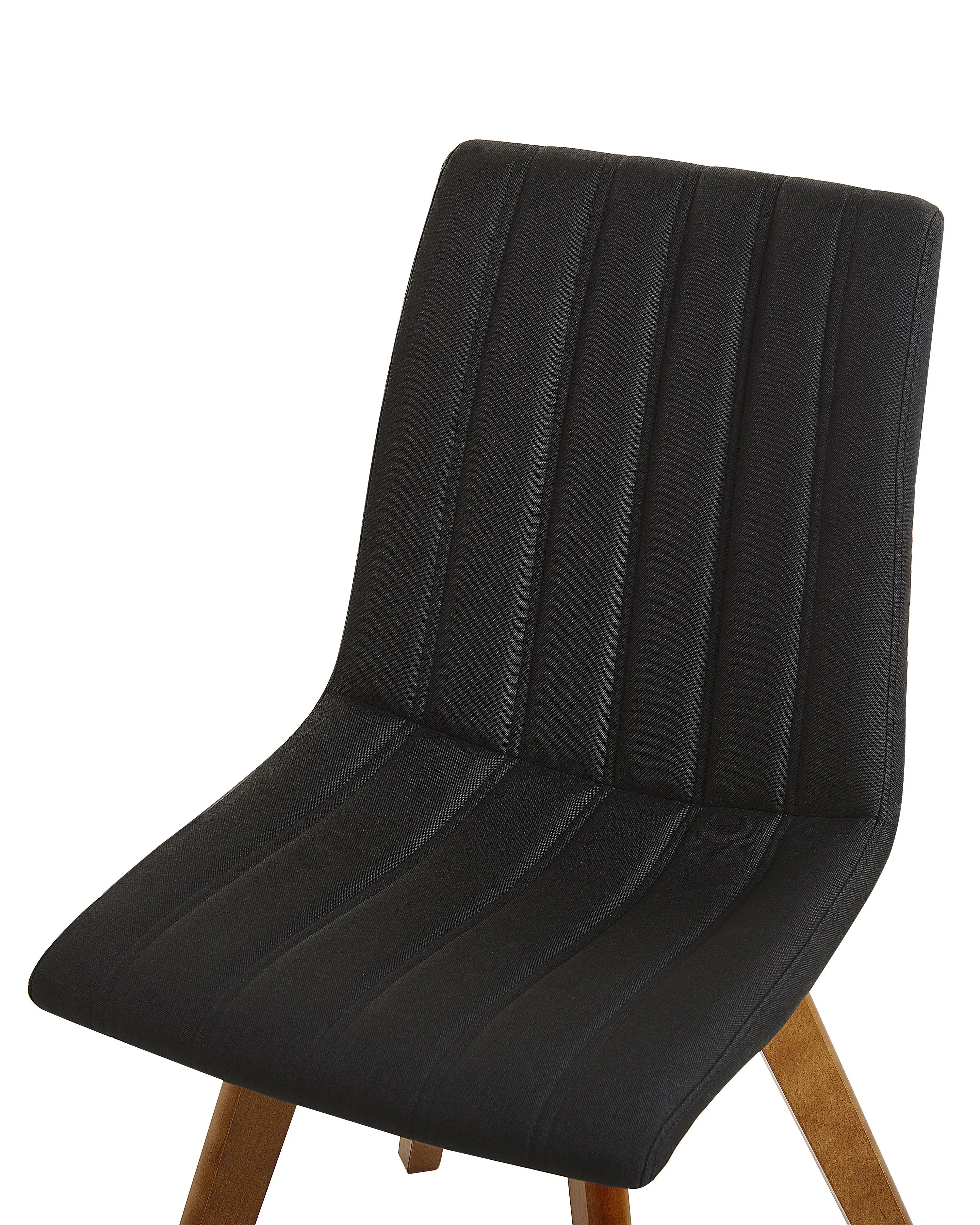 Set van 2 eetkamerstoelen CALGARY Zwart