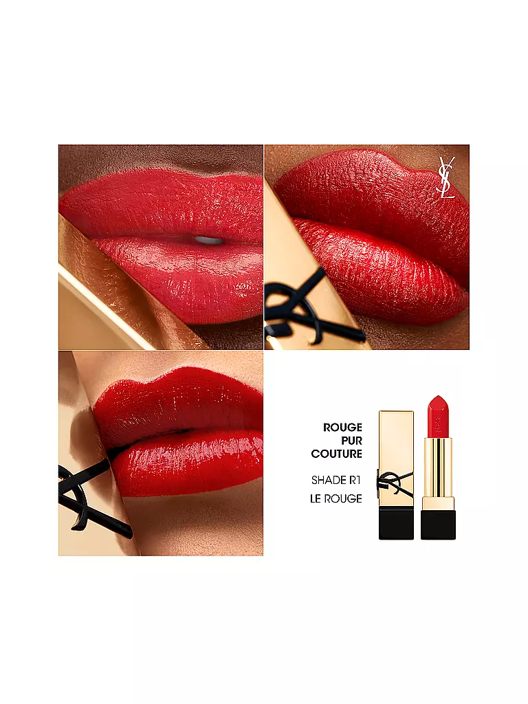 YVES SAINT LAURENT Lippenstift - Rouge Pur Couture (R1966) rot
