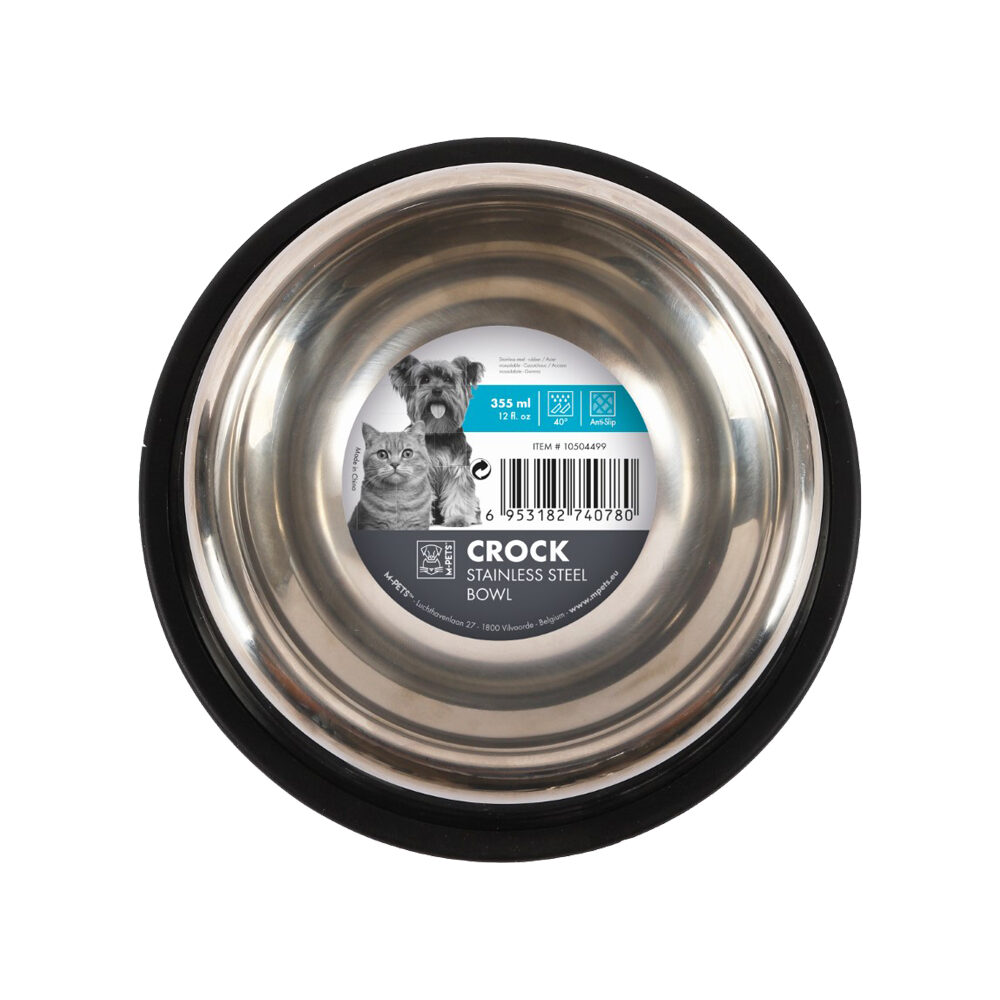M-Pets Crock Eet- en Drinkbak