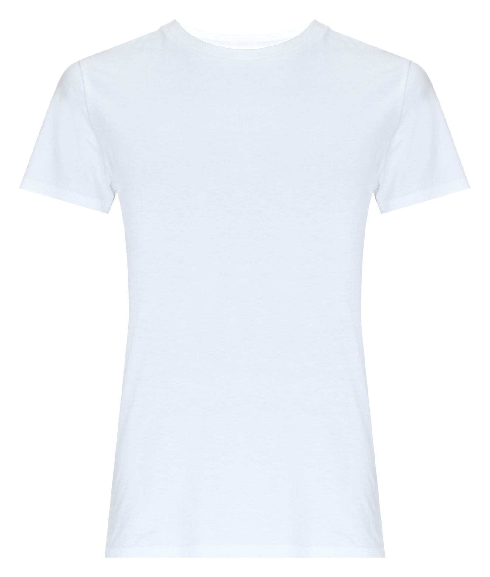Tee-shirt col rond en coton | Blanc
