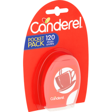 Canderel Pocket Pack 120 Stuks 10,2 g