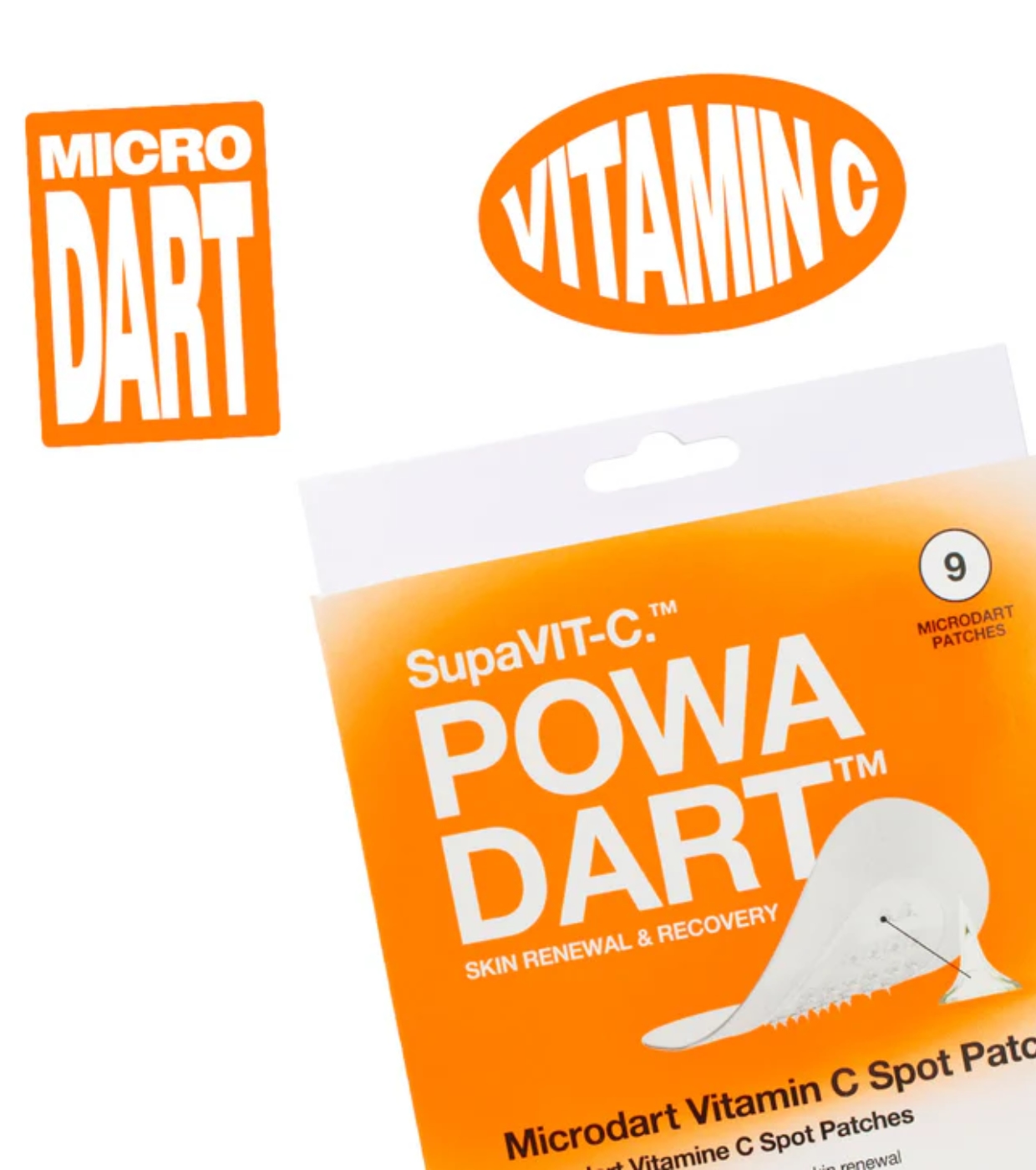 Carbon Theory - *SupaVIT-C* - Adesivos anti-manchas Powa Dart - 9 unidades