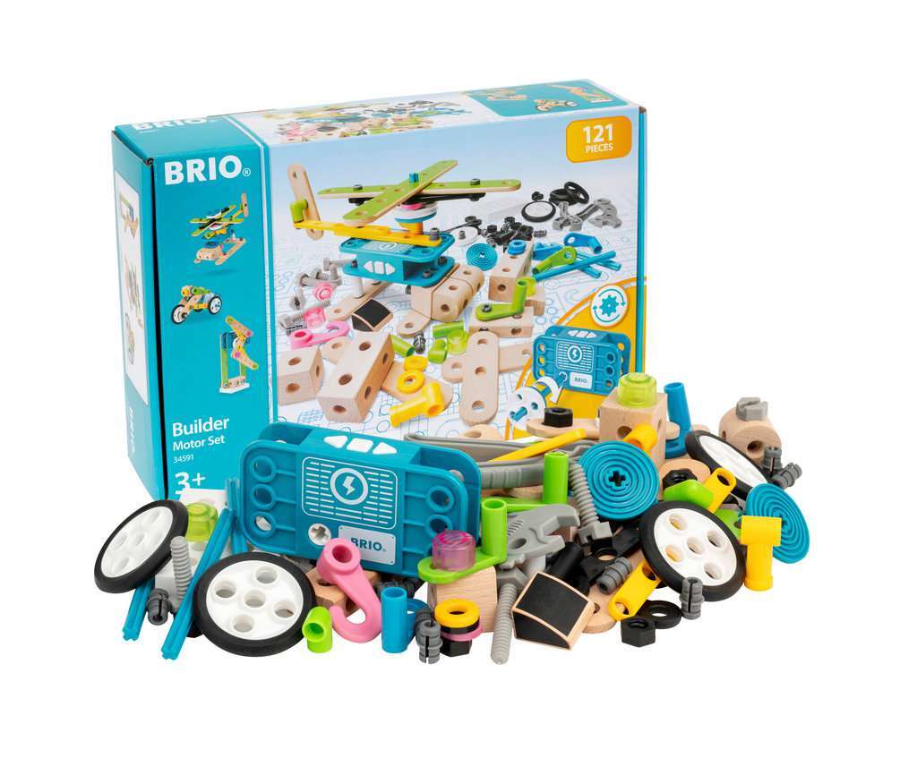 BRIO Spiel Builder Motor-Konstruktionsset, 120tlg.