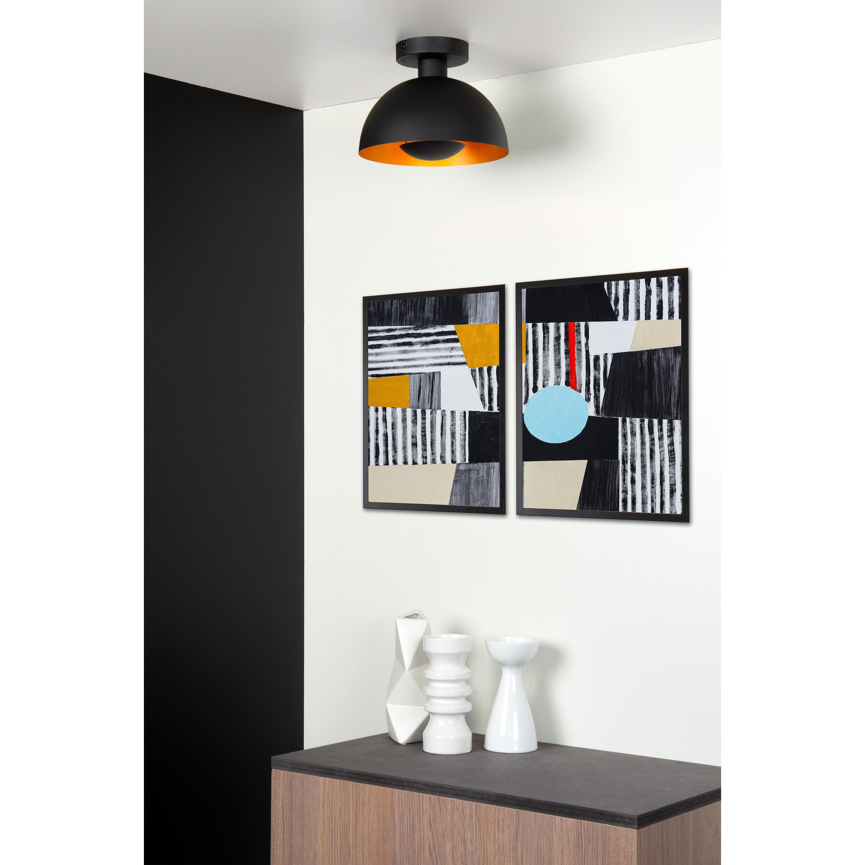 Siemon plafondlamp Ã25 blauw