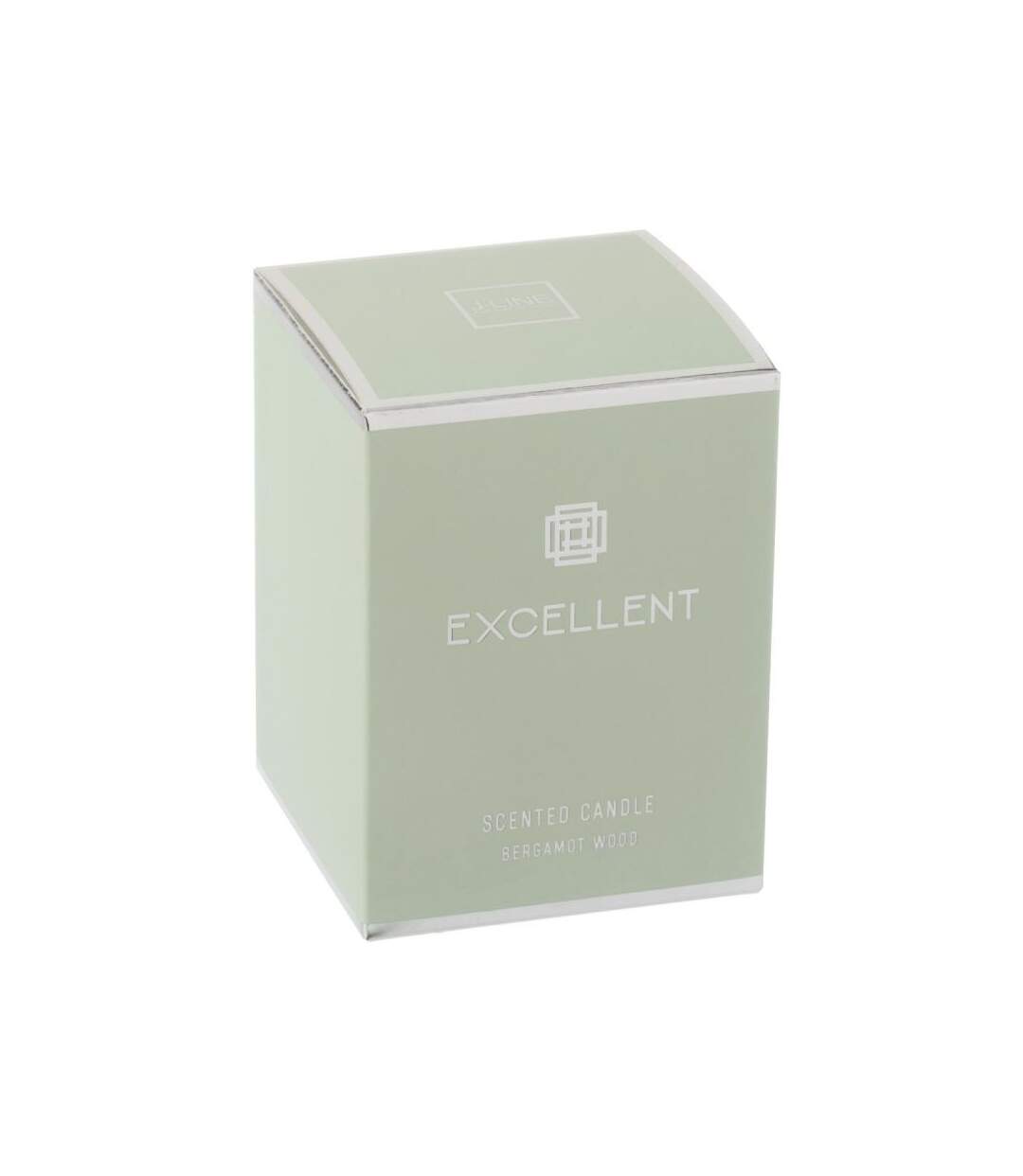 Paris Prix - Bougie Parfumée En Verre excellent 12cm Bergamot Wood Vert