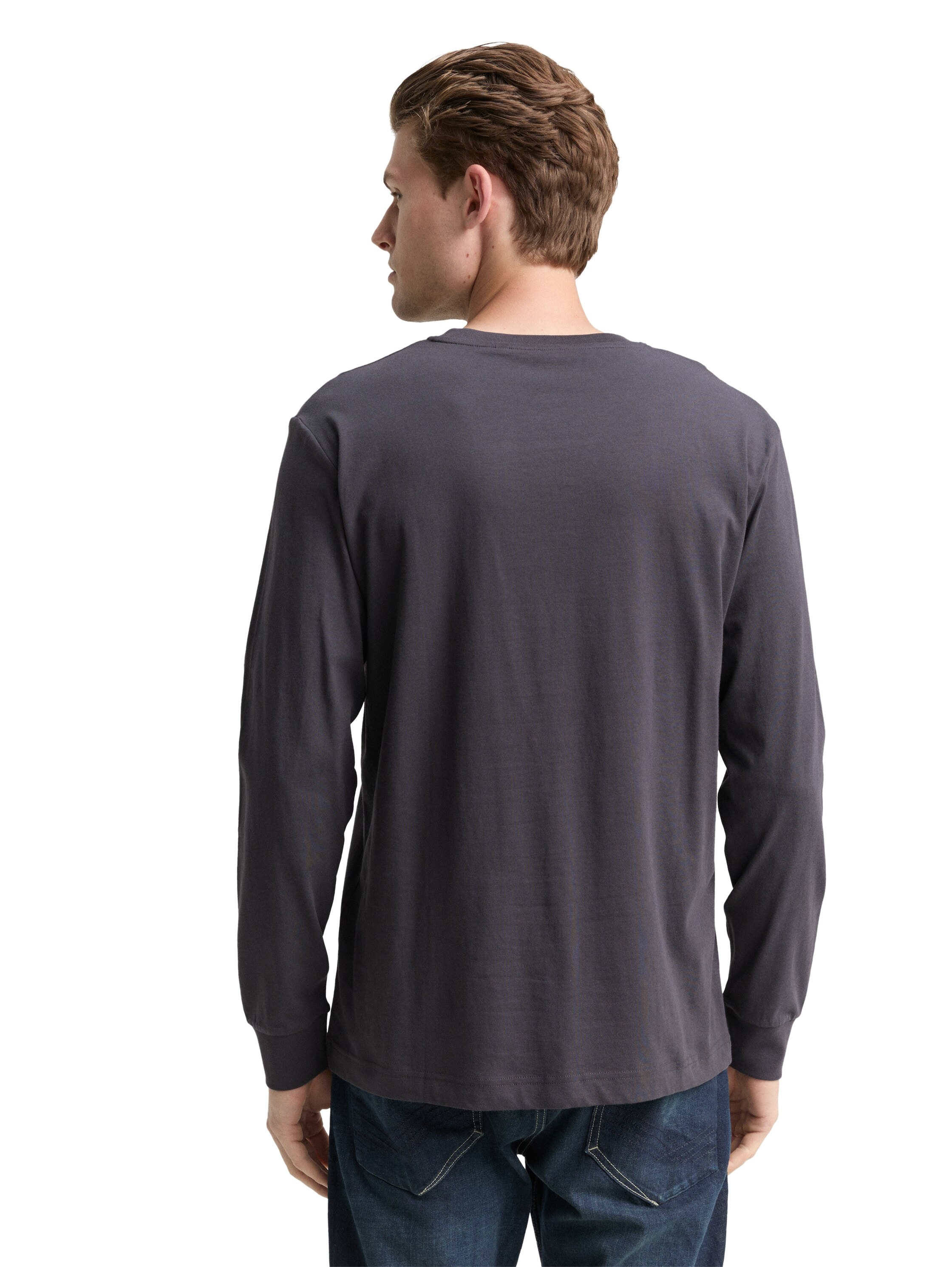 TOM TAILOR Langarmshirt , mit Logo Print