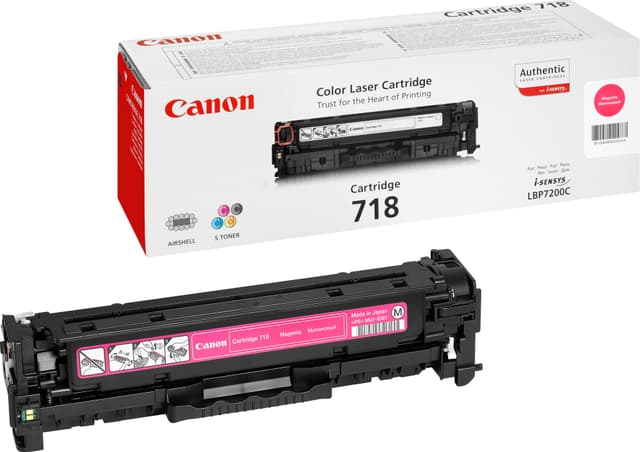 Canon 718 tonerpatron (magenta)