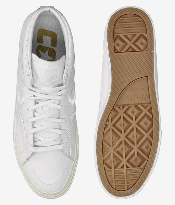Converse CONS Louie Lopez Pro Mono Leather Schuh (white white egret)