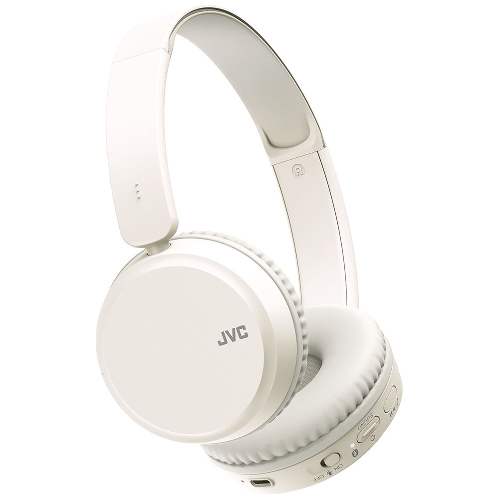 JVC Kabellose Bluetooth-On-Ear-Kopfhörer Weiß