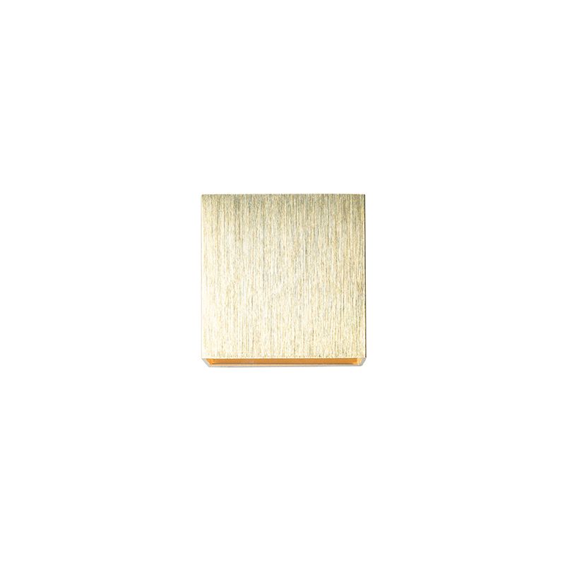 Moderne wandlamp goud met lichteffect - Transfer