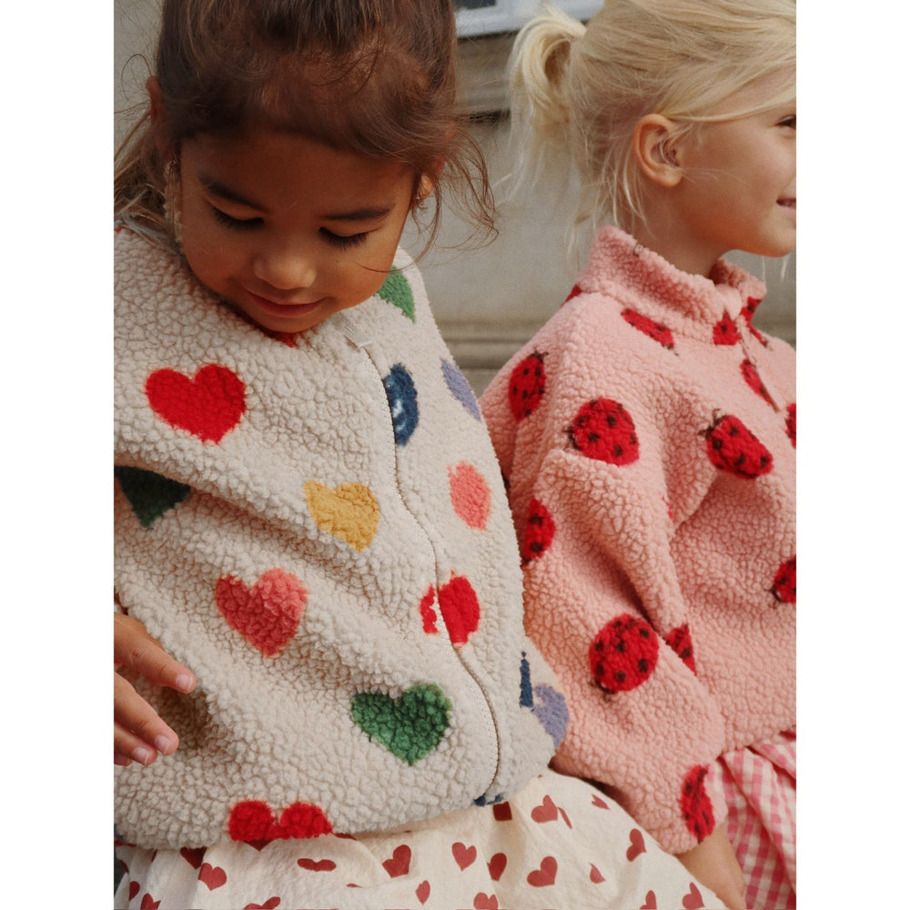 Køb Konges Sløjd Ladybug Pink Jody Bamse Jakke Grs