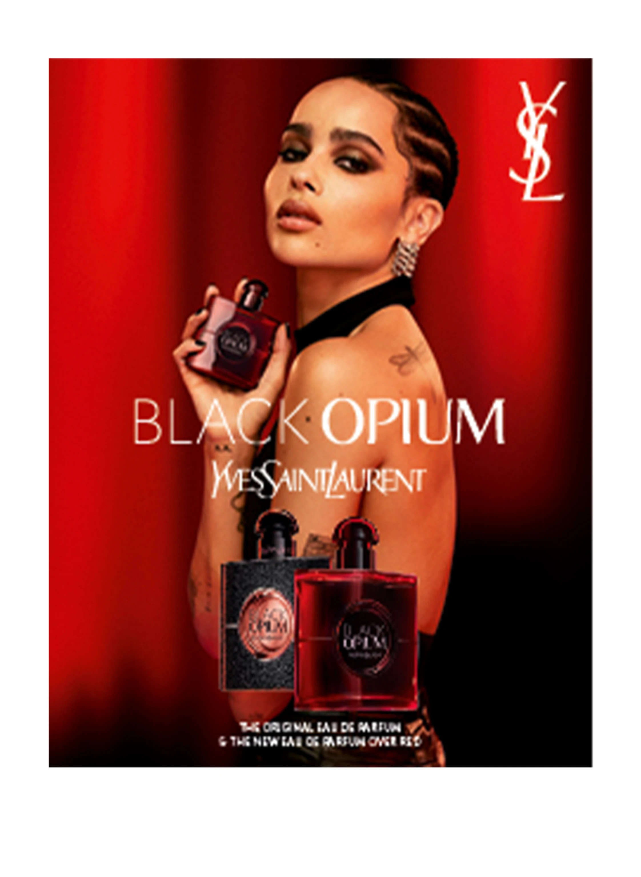 YVES SAINT LAURENT BEAUTÉ BLACK OPIUM OVER RED