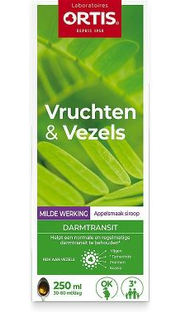 Ortis Vruchten & Vezels Darmtransit Milde Werking Vloeibaar 250ML