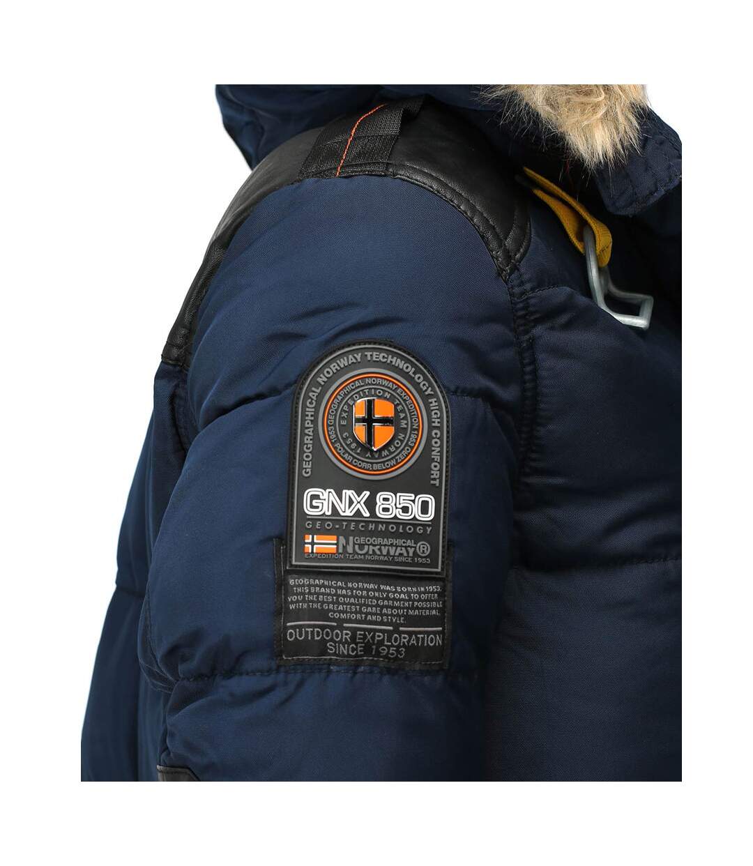 Parka homme Geographical Norway Parka Bussel bleu marine