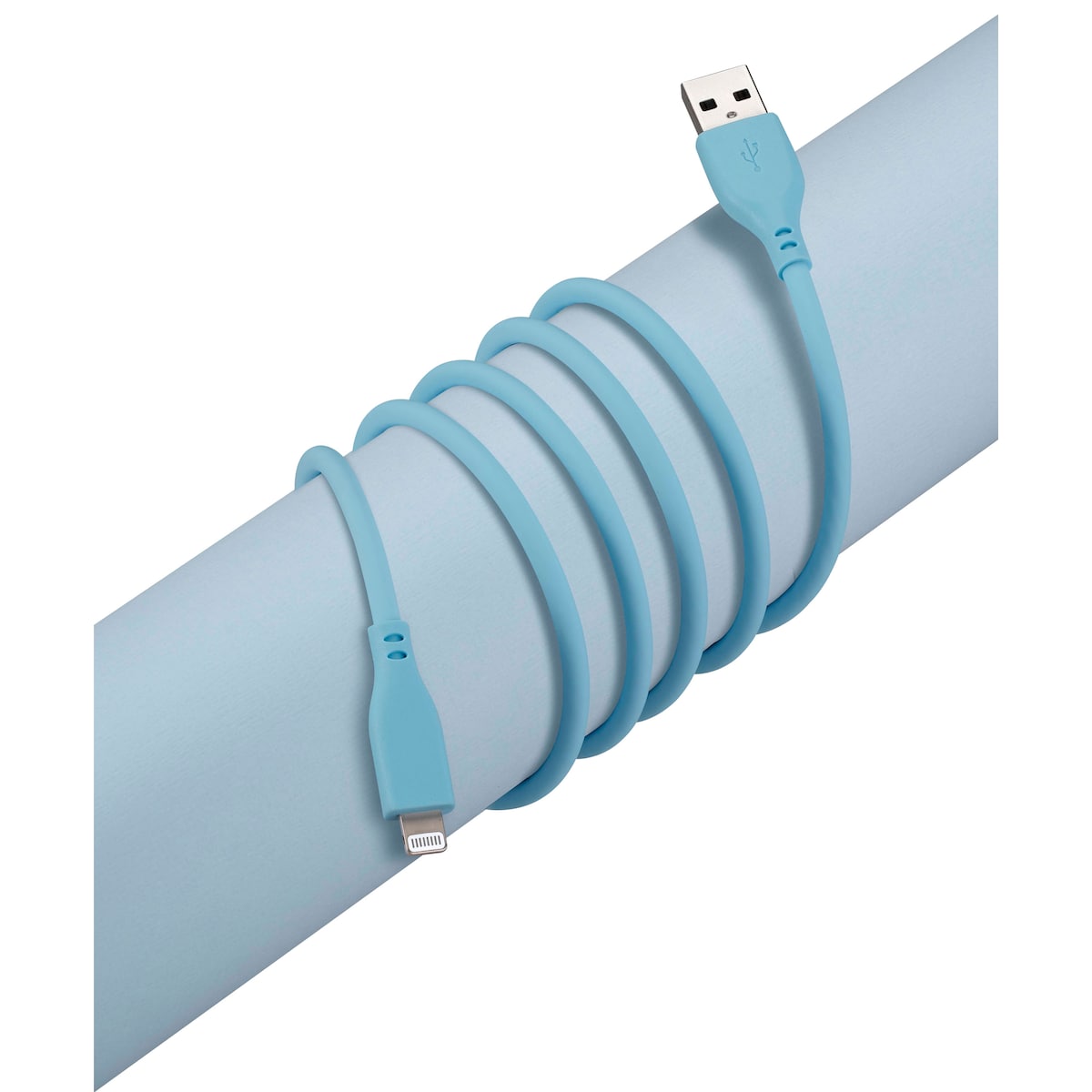 Goji USB-A til Lightning kabel 1,8m (blå)