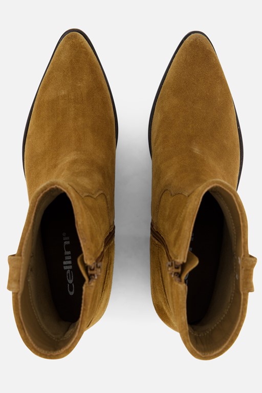 Cellini Cowboylaarzen cognac Suede