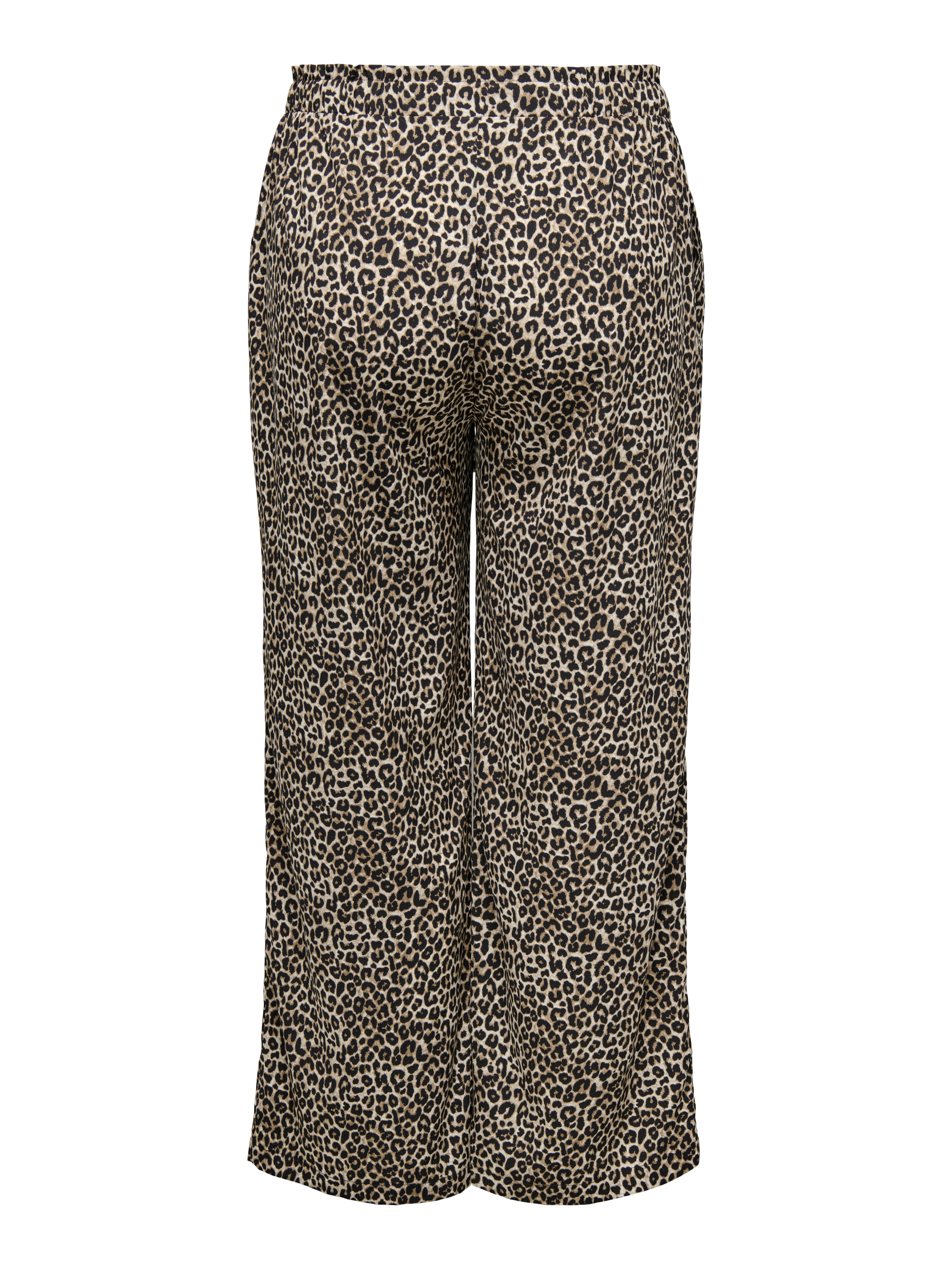 CARLIONA Weiter Beinschnitt Hose mit weitem Beinschnitt Pumice Stone