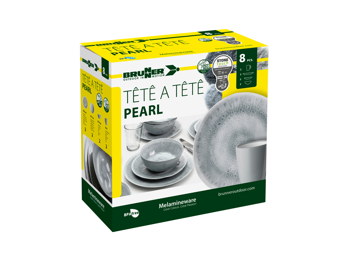 Brunner Tete-A-Tete Pearl 8-delig serviesset