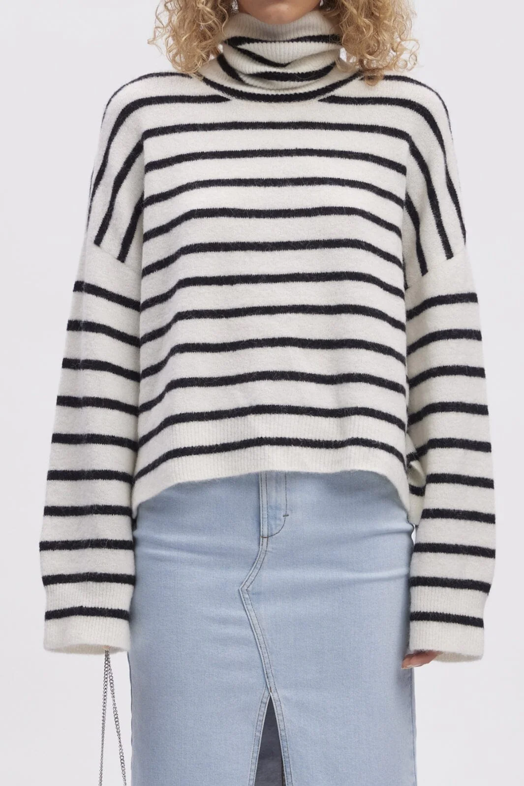 Gestuz Alphagz Rollneck Striped