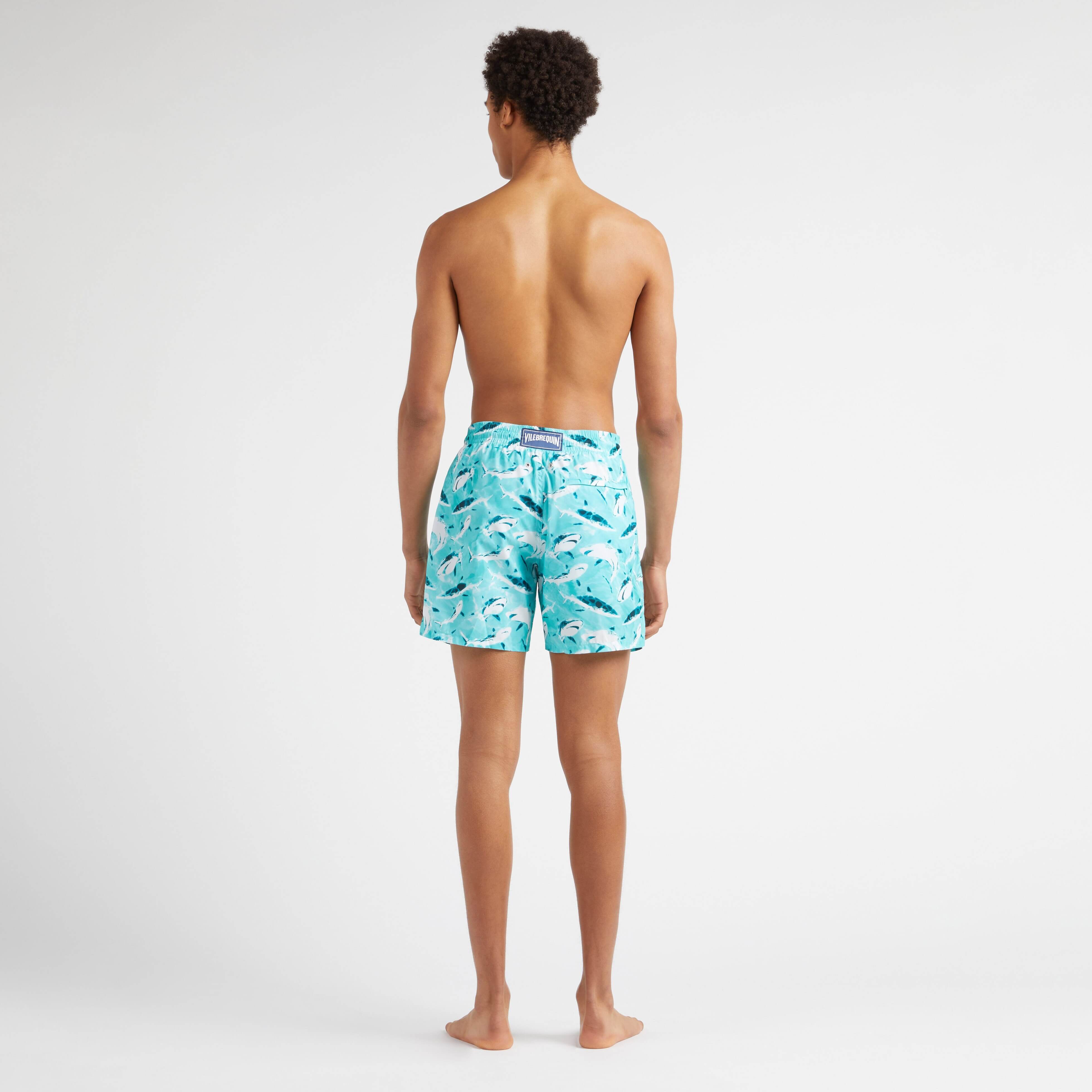 Maillot de Bain Homme Ultra-Léger et Pliable Requins