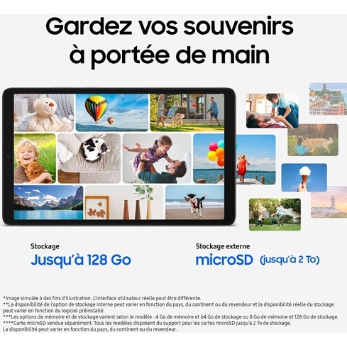 Tablette tactile Samsung Galaxy Tab A11 8Go_128Go Wifi SILVER