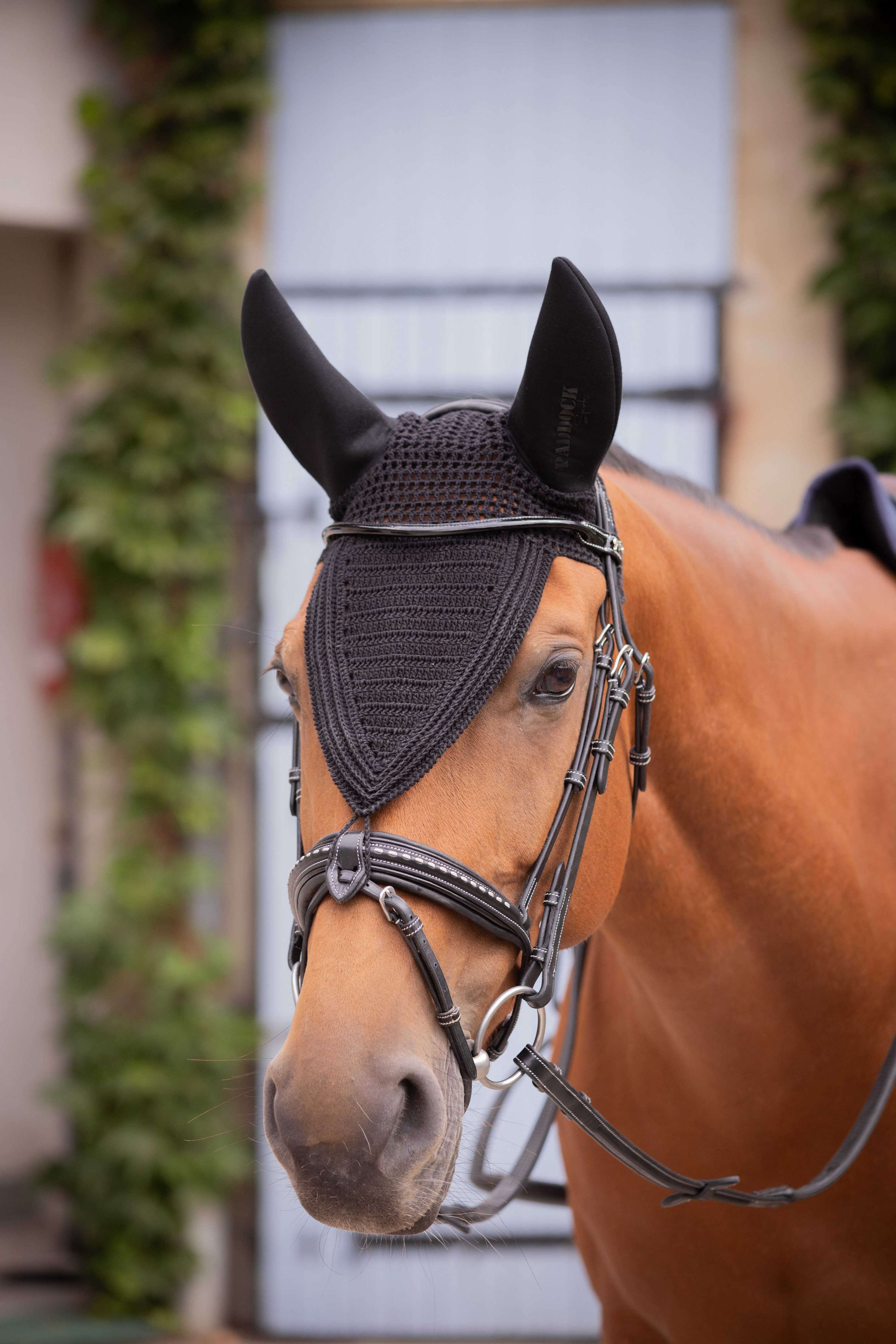 Paddock Oornetje Long Soundless Zwart