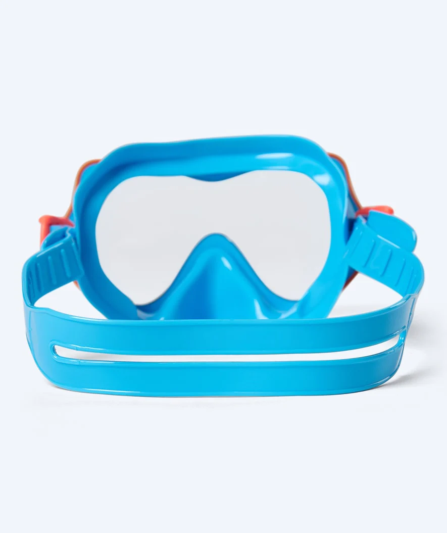 Watery Combo snorkelsæt til børn (4-10) - Pulina - Blå/orange
