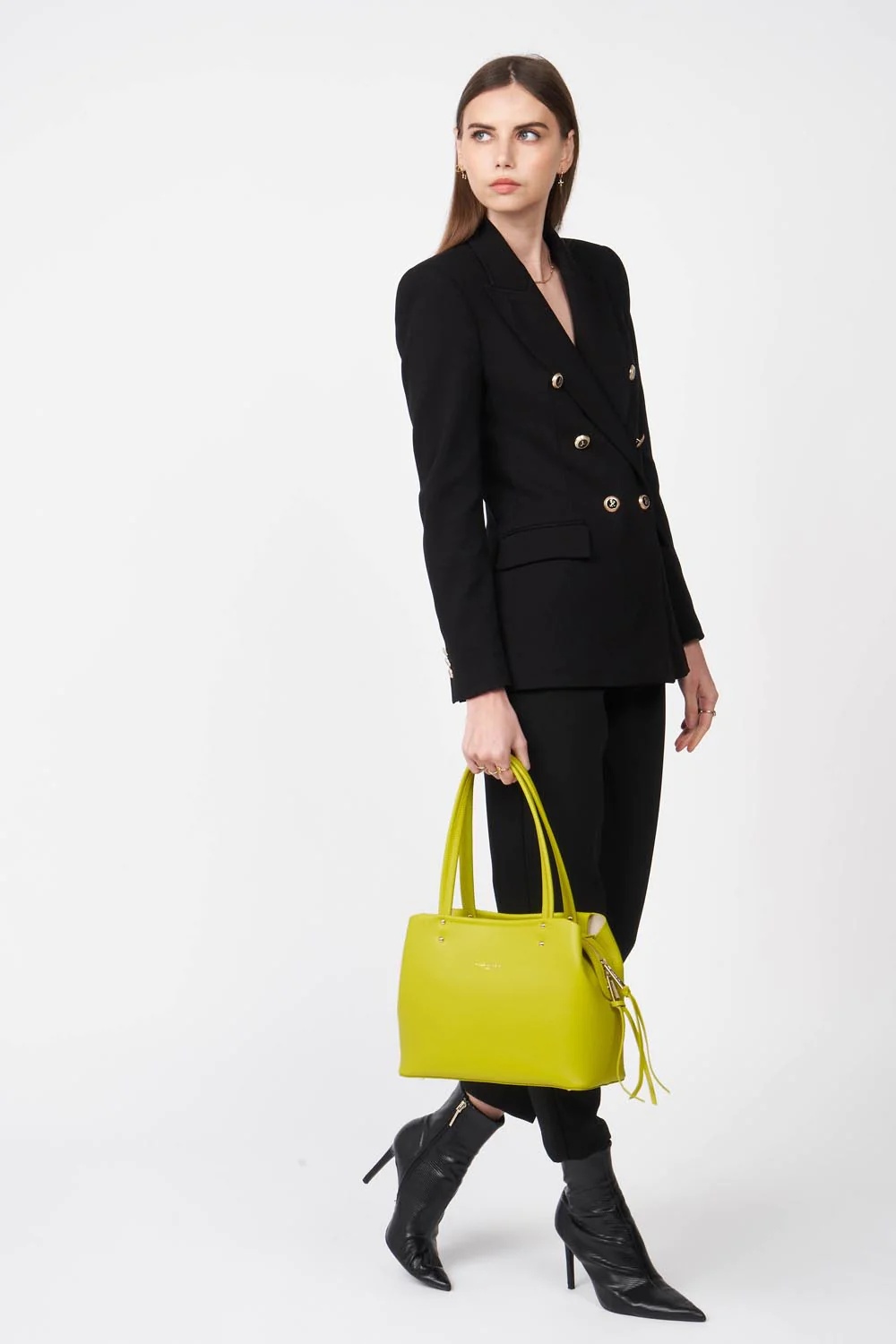 Foulonné Double-Sac cabas épaule