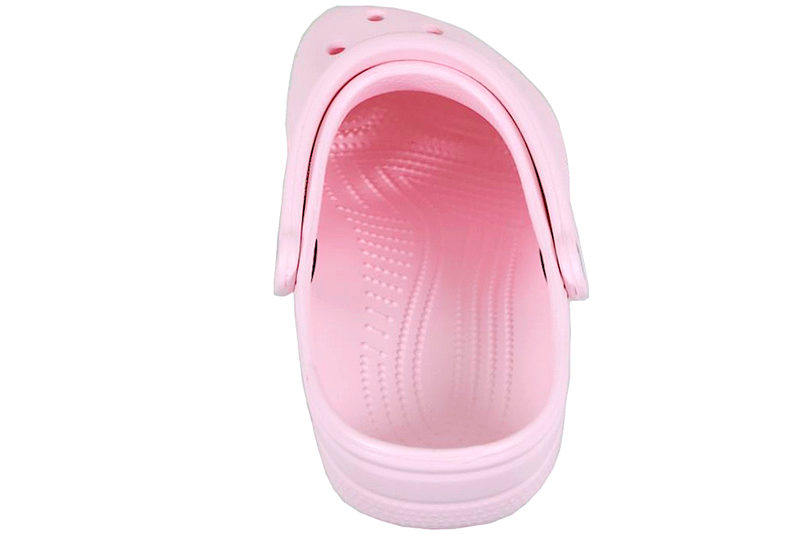 CROCS CLASSIC PINK MILK CLOGS I LYSERØDT GUMMI