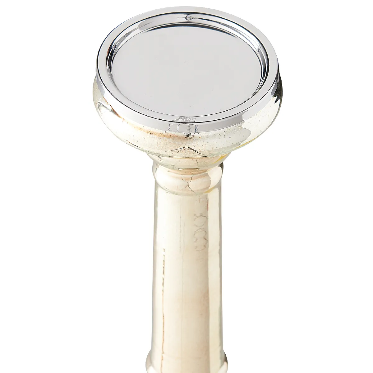 Beliani Bougeoir IMARTI Set de 2 Doré
