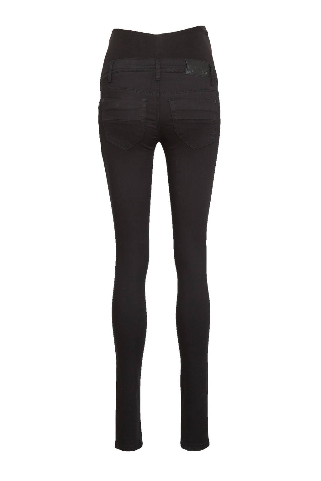LOVE2WAIT slim fit zwangerschapsjeans Sophia zwart