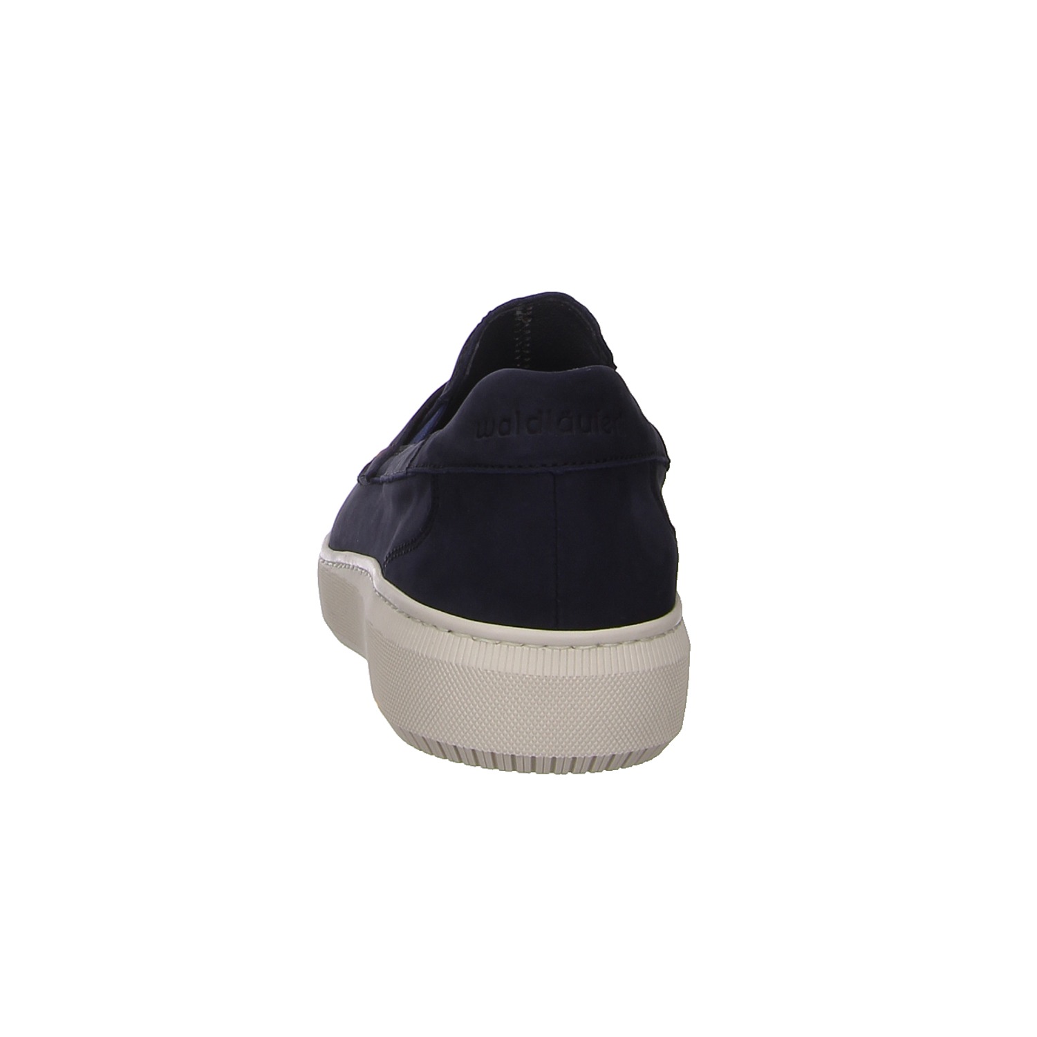 Waldläufer Slipper dunkelblau blau