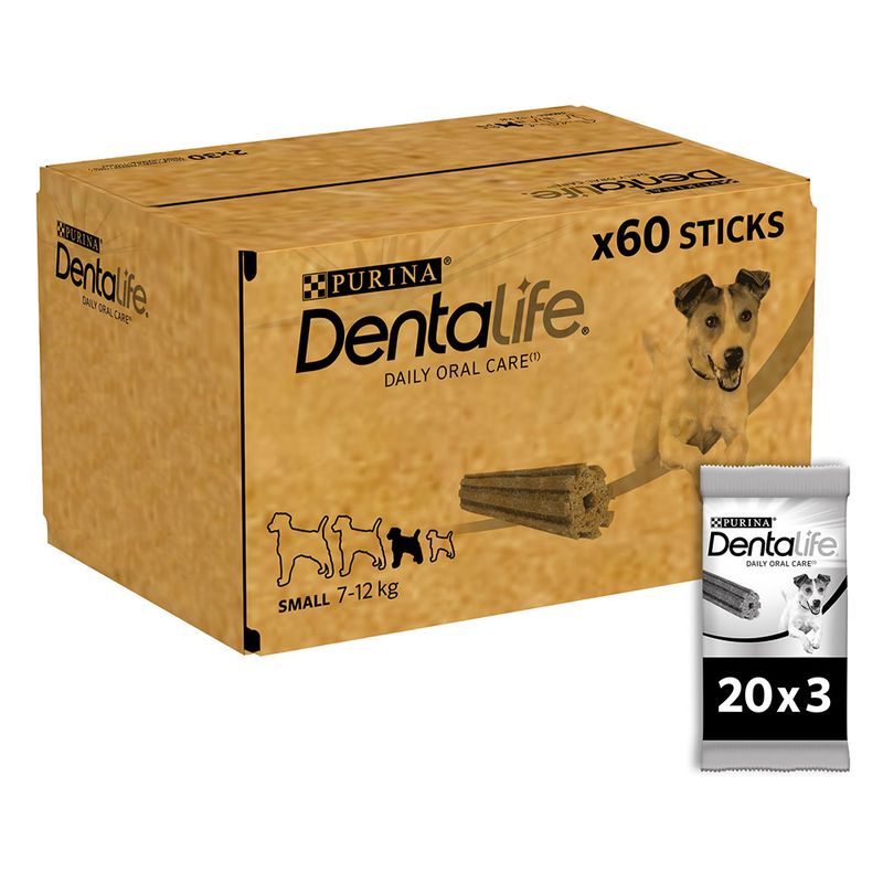 PURINA Dentalife Bâtonnets à mâcher pour chien de petite taille (7-12 kg)
