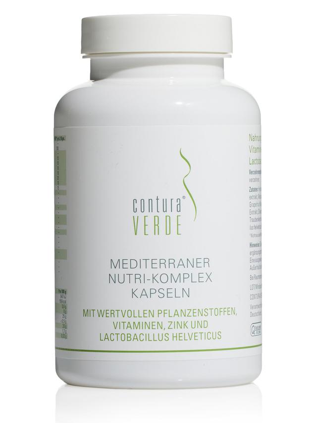 Contura Verde® MEDITERRANER NUTRI-KOMPLEX KAPSELN, Monatsvorrat (60 Kapseln/ 32 g)