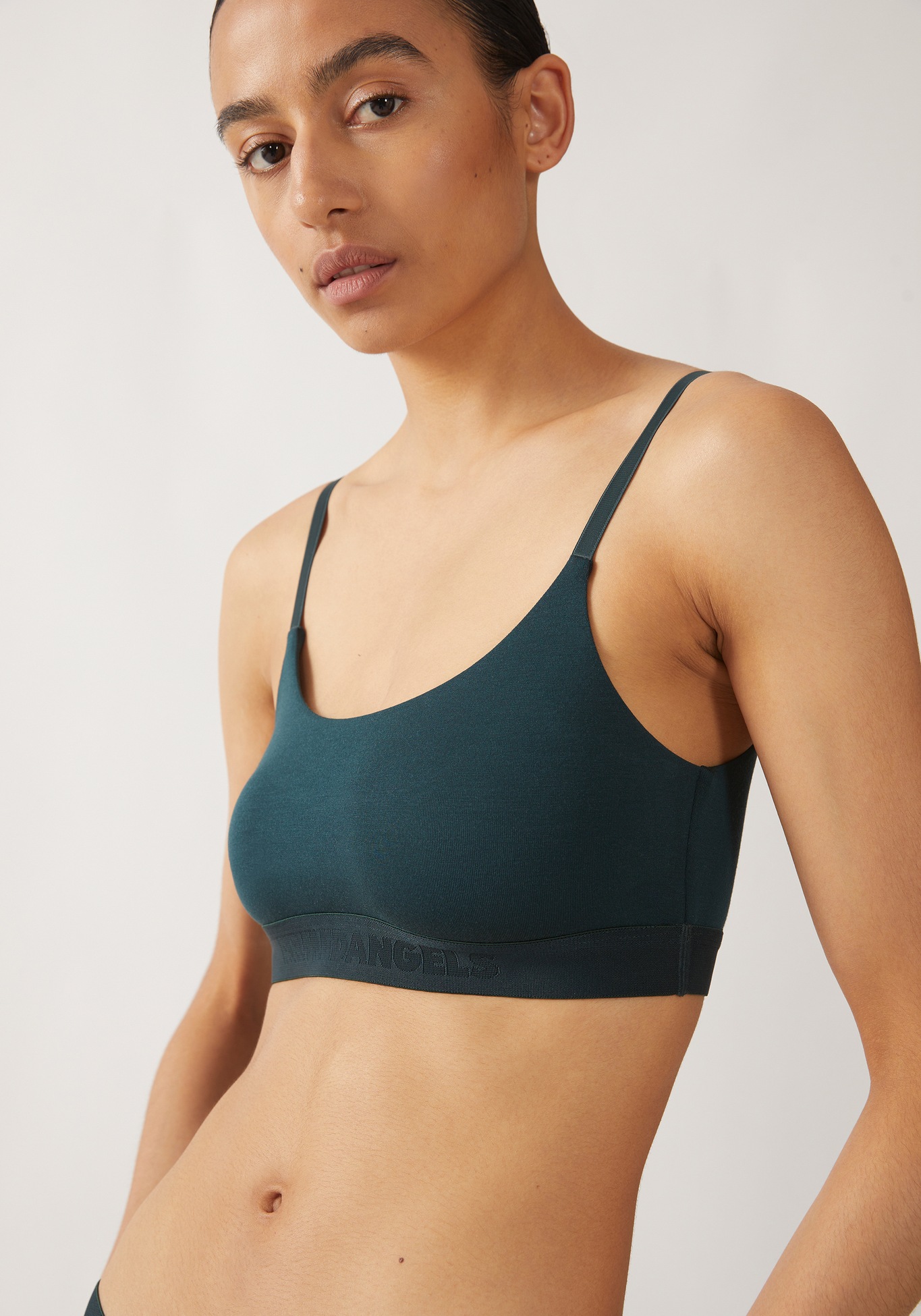 Armedangels Bralette Tovaa Teal Stone
