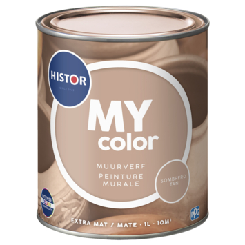 Histor My Color muurverf extra mat sombrero tan 1 liter