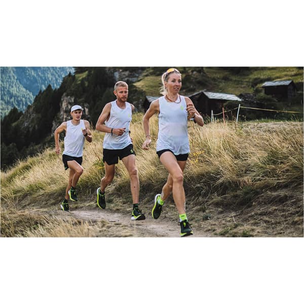 Débardeur trail SCOTT SCOTT TANK W'S RC RUN SL WHITE/YELLOW