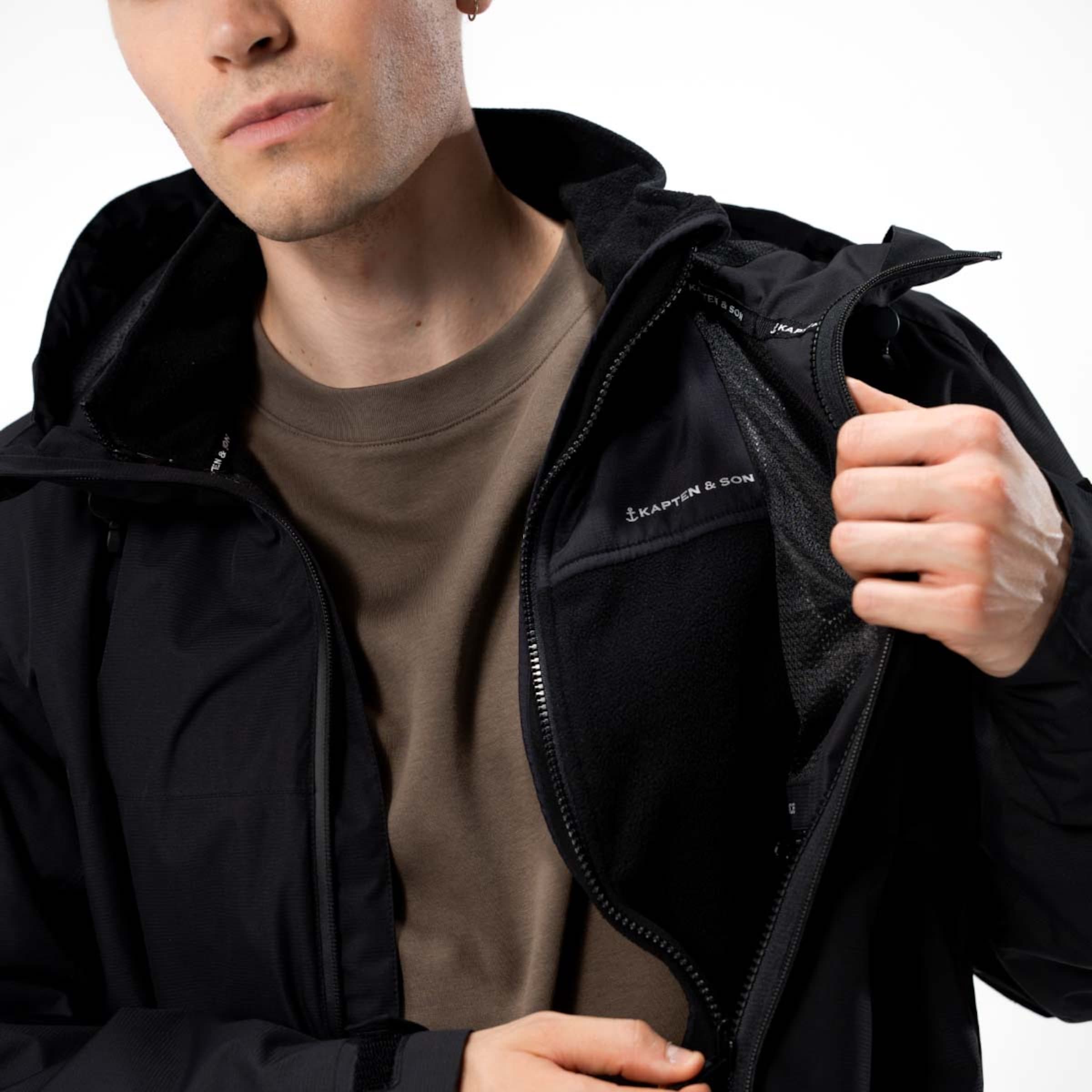 Everyday 2in1 Jacket All Black