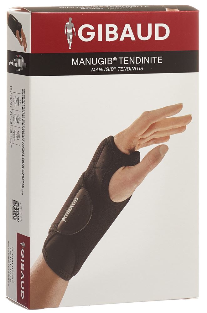 Gibaud Manugib Hand-Sehnenentzündung 2L<br>1 Stück, 15.5-18cm, links
